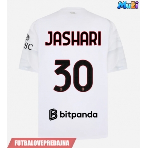 Lacne Muži Futbalové dres AC Milan Ardon Jashari #30 2026-27 Krátky Rukáv - Preč